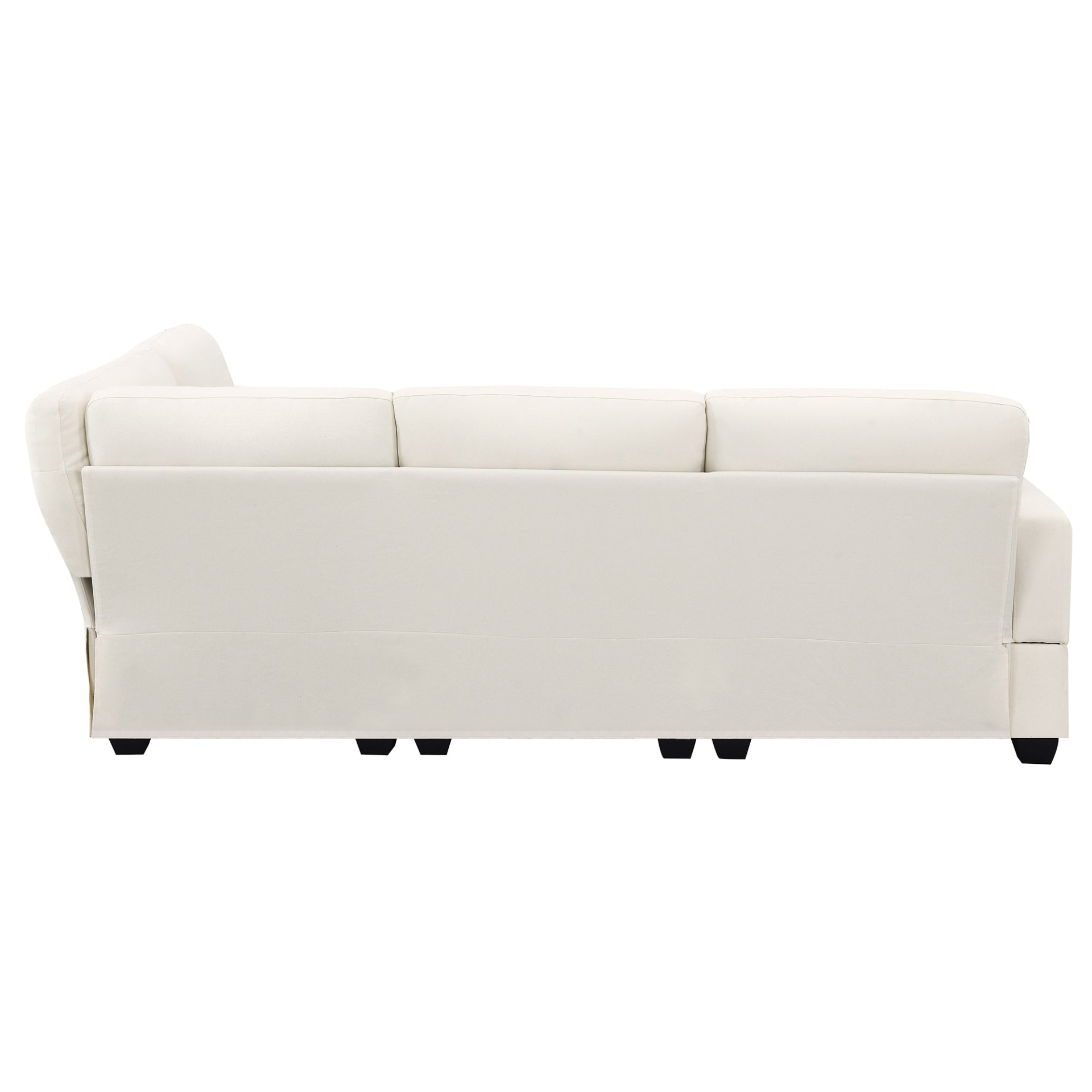 89.8*60.2" Modern Sectional Sofa, 5-Seat Modular Couch Set with Convertible Ottoman Sensual Secret Boutique