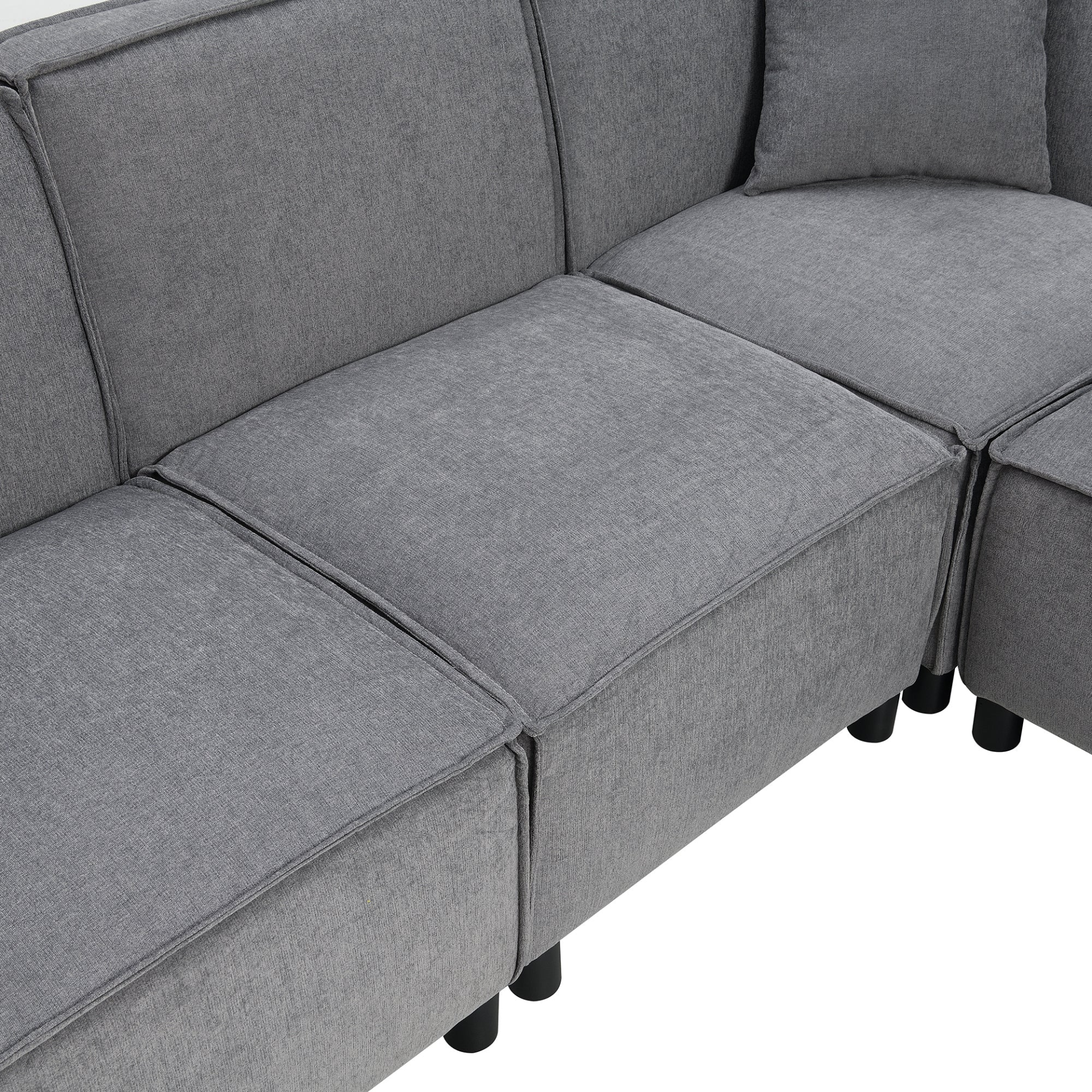 97*74" Modern Minimalist Style Sectional Sofa | L-Shaped Couch Set Sensual Secret Boutique