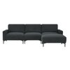 Modern L-shaped Sectional Sofa - 103.5*59