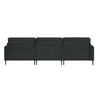 Modern L-shaped Sectional Sofa - 103.5*59