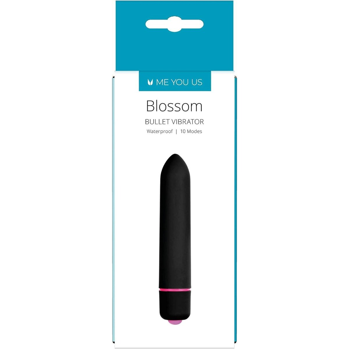 Me You Us Blossom 10 Mode Bullet Vibrator Black Sensual Secret Boutique