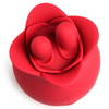 Bloomgasm The Rose Fondle 10X Massaging Rose Silicone Clit Stimulator Sensual Secret Boutique