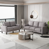 Modern Living Room Furniture Sofa in Light Grey Fabric 2+3 Seat - Upgrade Your Space with Comfort and Style Sensual Secret Boutique