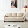 Linen Fabric Upholstery with Storage Sofa (Beige) - Comfortable and Sturdy | Shop Now Sensual Secret Boutique