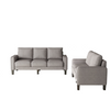 Modern Living Room Furniture Sofa in Light Grey Fabric 2+3 Seat - Upgrade Your Space with Comfort and Style Sensual Secret Boutique