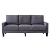 Upgrade Your Living Room with the Modern Living Room Furniture Sofa in Dark Grey Fabric Sensual Secret Boutique