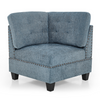 Corner Sofa for Modular Sectional - Navy Chenille (31.5