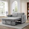 Loveseats Sofa Bed with Pull-out Bed, Adjustable Back and Two Arm Pocket - Comfortable and Versatile Furniture Sensual Secret Boutique