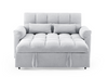 Loveseats Sofa Bed with Pull-out Bed, Adjustable Back - Light Grey | Comfortable and Versatile Furniture Sensual Secret Boutique