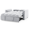 Loveseats Sofa Bed with Pull-out Bed, Adjustable Back - Light Grey | Comfortable and Versatile Furniture Sensual Secret Boutique