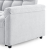 Loveseats Sofa Bed with Pull-out Bed, Adjustable Back - Light Grey | Comfortable and Versatile Furniture Sensual Secret Boutique