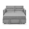 Loveseats Sofa Bed with Pull-out Bed, Adjustable Back and Two Arm Pocket - Comfortable and Versatile Furniture Sensual Secret Boutique