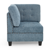 Corner Sofa for Modular Sectional - Navy Chenille (31.5