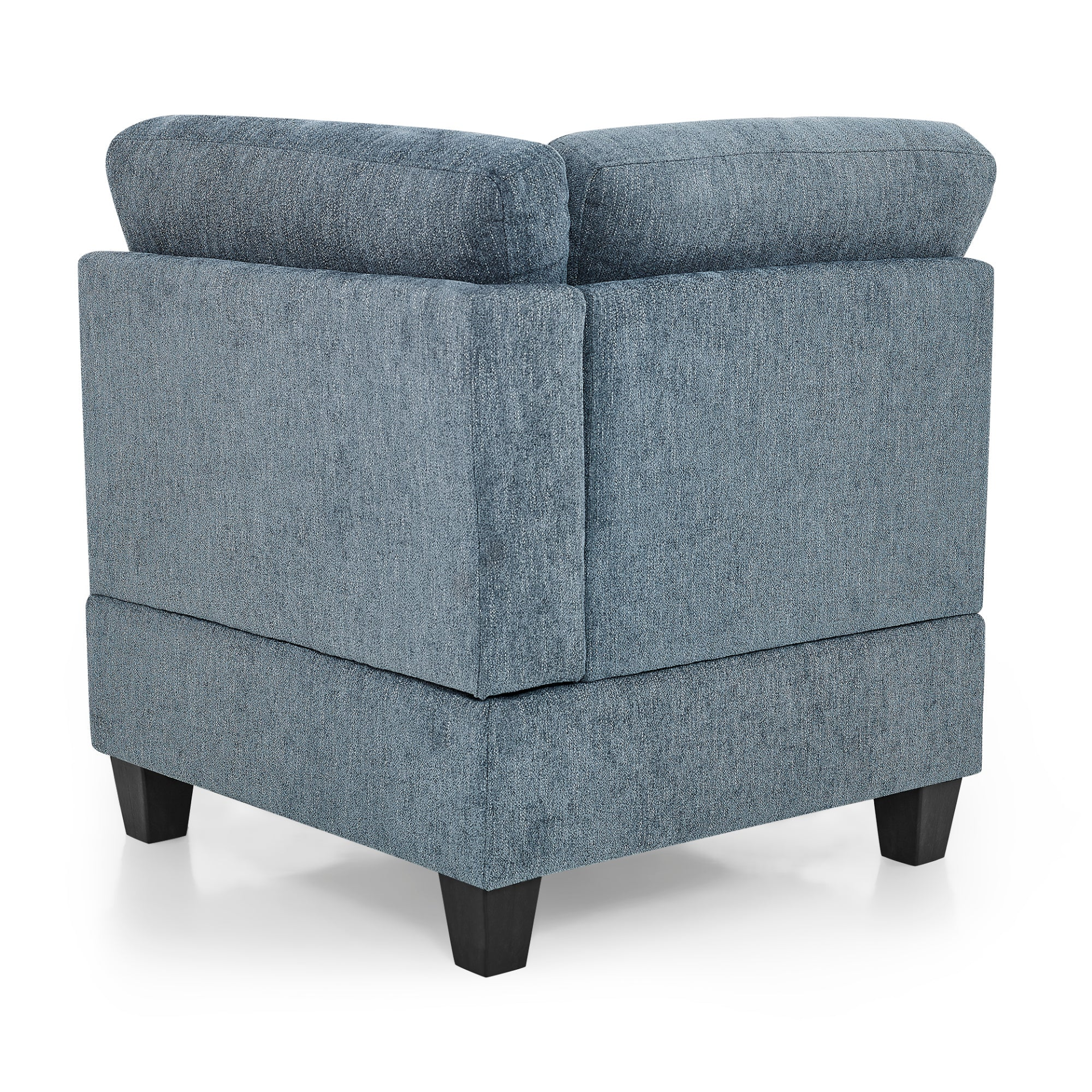 Corner Sofa for Modular Sectional - Navy Chenille (31.5"x31.5"x36.5") Sensual Secret Boutique