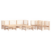 vidaXL 7 Piece Garden Lounge Set Solid Wood Pine - Outdoor Furniture Sensual Secret Boutique