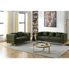 3-Seater + 2-Seater Combination Sofa - Green Teddy | Streamline Modern Design Sensual Secret Boutique