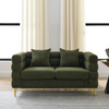 3-Seater + 2-Seater Combination Sofa - Green Teddy | Streamline Modern Design Sensual Secret Boutique