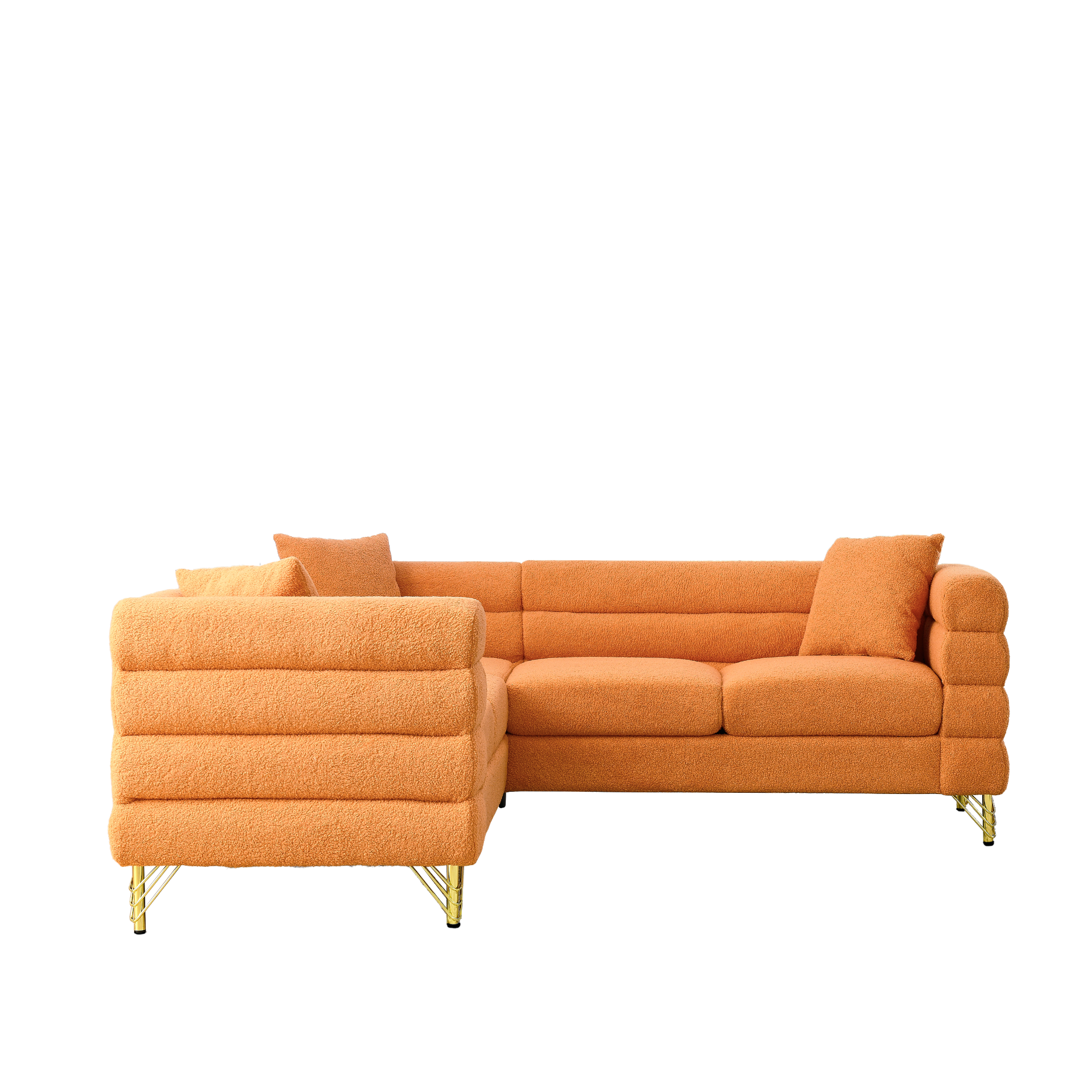 81.5-Inch Oversized Corner Sofa Covers, L-Shaped Sectional Couch, 5-Seater Corner Sofas with 3 Cushions Sensual Secret Boutique