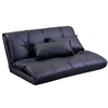 Lazy Sofa Adjustable Folding Futon Sofa Video Gaming Sofa with Two Pillows Sensual Secret Boutique