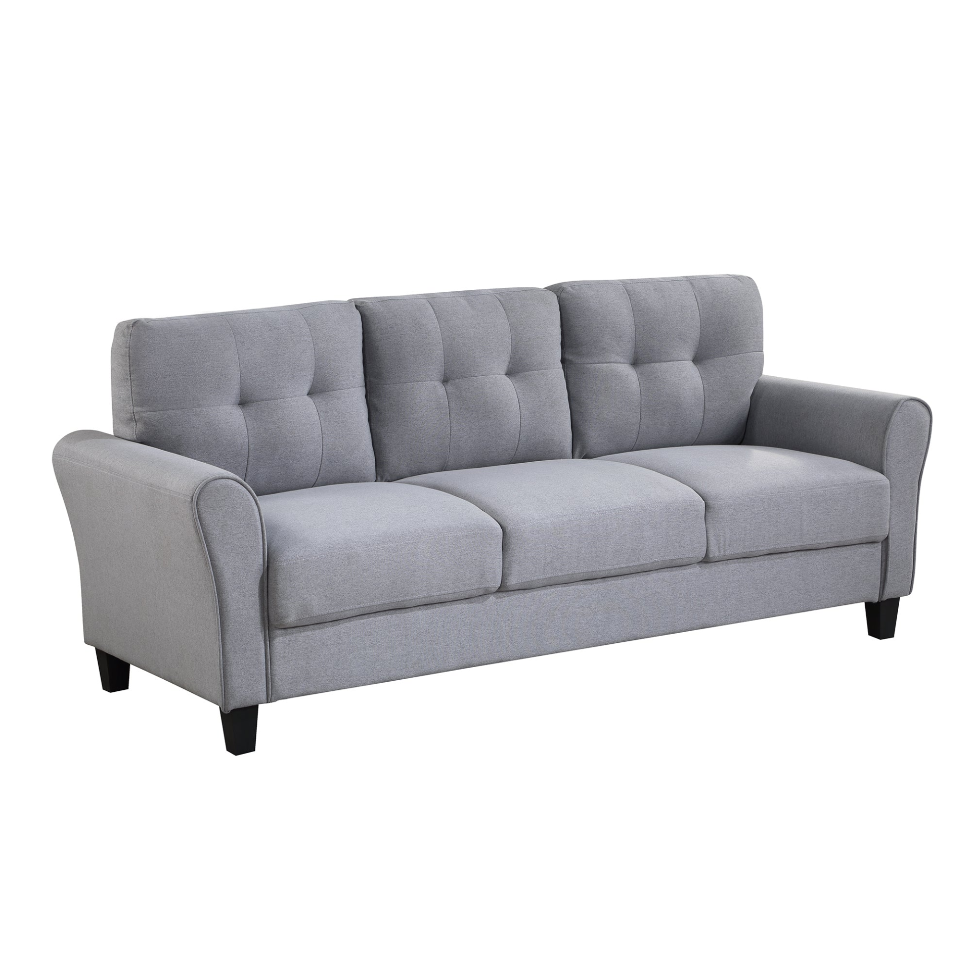 Modern Living Room Sofa in Light Grey-Blue - Comfortable and Stylish Sensual Secret Boutique