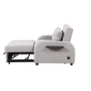 Pull Out Sofa Sleeper 3 in 1 with 2 Wing Table and USB Charge - Grey Sensual Secret Boutique