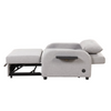 Pull Out Sofa Sleeper 3 in 1 with 2 Wing Table and USB Charge - Grey Sensual Secret Boutique