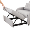 Pull Out Sofa Sleeper 3 in 1 with 2 Wing Table and USB Charge - Grey Sensual Secret Boutique