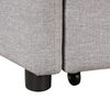 Pull Out Sofa Sleeper 3 in 1 with 2 Wing Table and USB Charge - Grey Sensual Secret Boutique