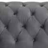 82-Inch Mid Century Modern Sofa | Velvet Upholstered Couch in Gray Sensual Secret Boutique