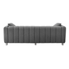 Modern Teddy Velvet Sofa - Exquisite Upholstered Loveseat with Striped Decoration Sensual Secret Boutique