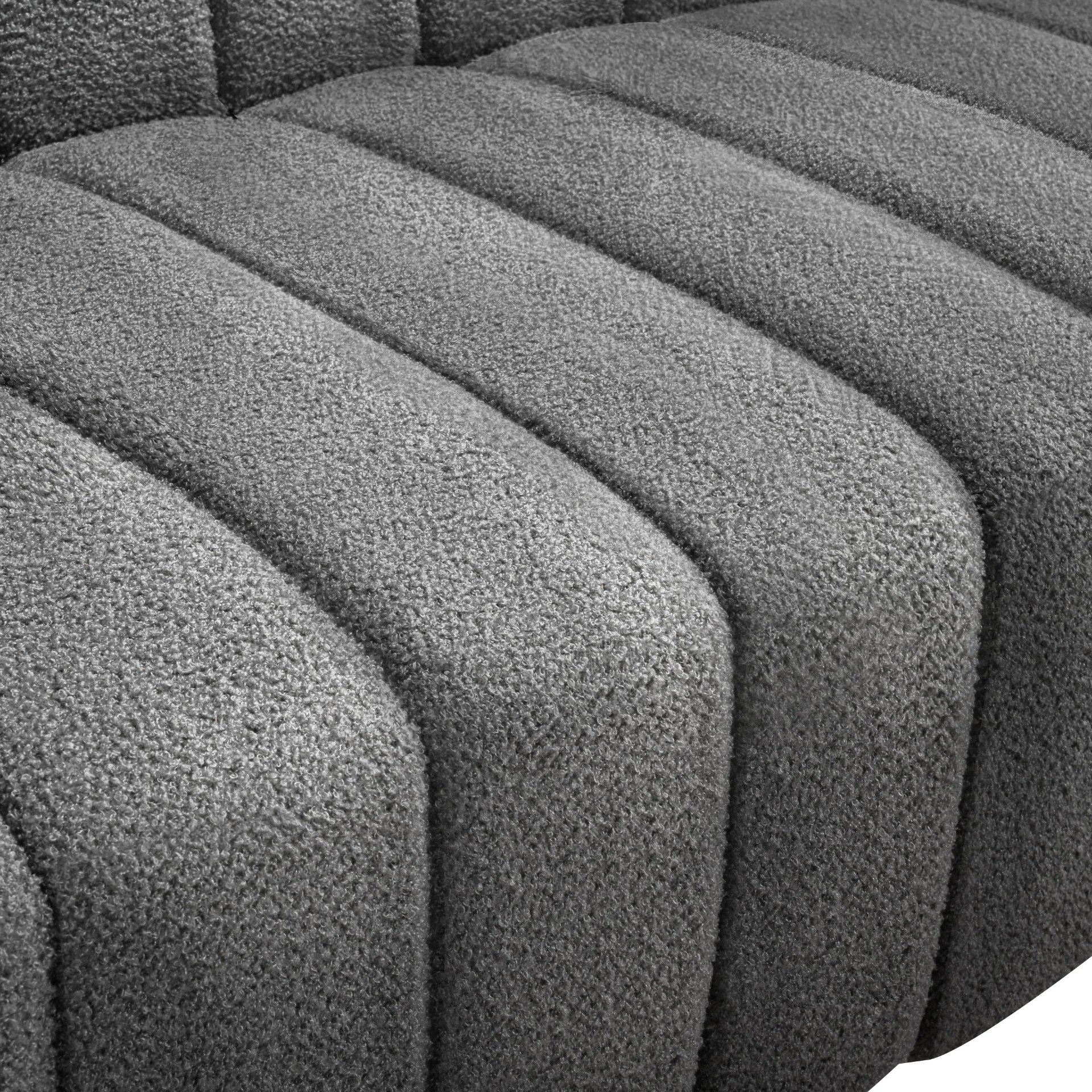 Modern Teddy Velvet Sofa - Exquisite Upholstered Loveseat with Striped Decoration Sensual Secret Boutique