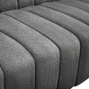 Modern Teddy Velvet Sofa - Exquisite Upholstered Loveseat with Striped Decoration Sensual Secret Boutique