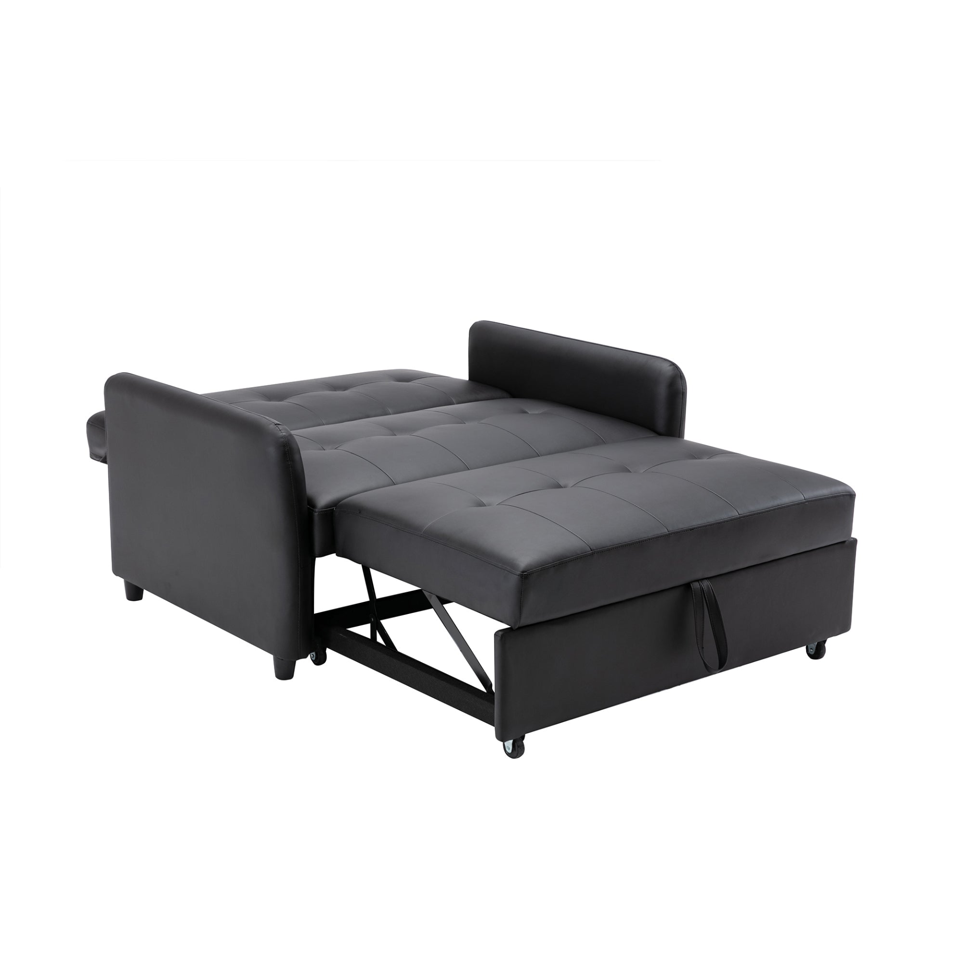 51" Convertible Sleeper Bed, Adjustable Oversized Armchair with Dual USB Ports Sensual Secret Boutique