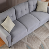 Modern Living Room Sofa in Light Grey-Blue - Comfortable and Stylish Sensual Secret Boutique