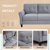 Modern Living Room Sofa in Light Grey-Blue - Comfortable and Stylish Sensual Secret Boutique