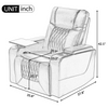 Power Motion Recliner with USB Charging Port and Hidden Arm Storage, Brown Sensual Secret Boutique