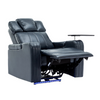 PU Leather Power Recliner Individual Seat Home Theater Recliner - Blue | Ultimate Comfort and Entertainment Sensual Secret Boutique