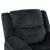 Luxurious and Comfortable Home Theater Seating Manual Reclining Sofa in Dark Blue Sensual Secret Boutique