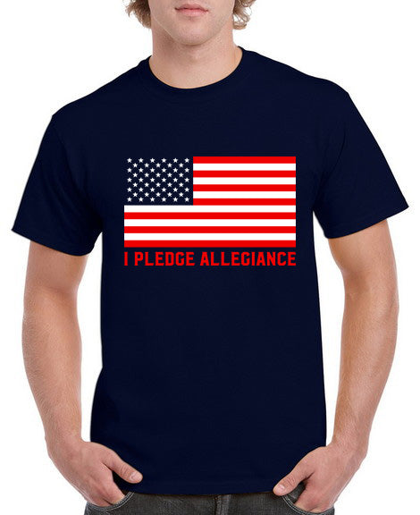 I Pledge Allegiance / American Flag T-Shirt Sensual Secret Boutique