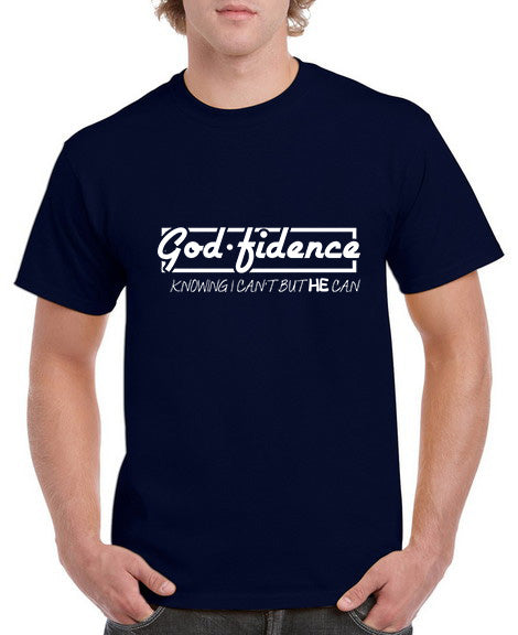 God-Fidence Knowing I Can't But He Can T-Shirt Sensual Secret Boutique