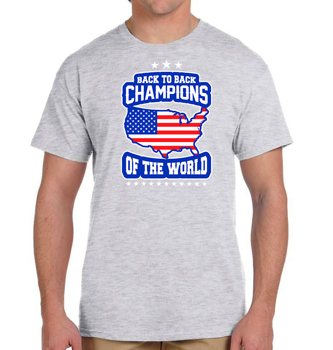 Back to Back Champions of the World T-Shirt Sensual Secret Boutique