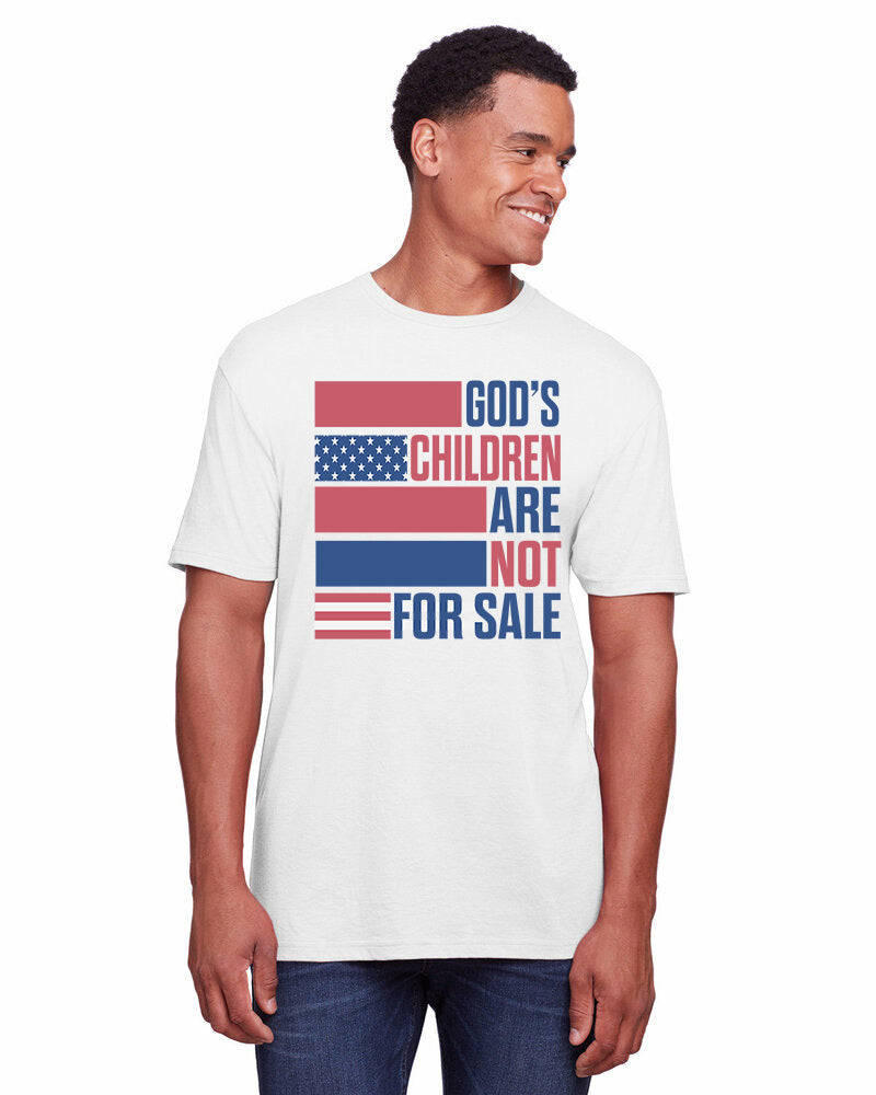 God's Children are not for Sale - Red, White and Blue T-Shirt Sensual Secret Boutique