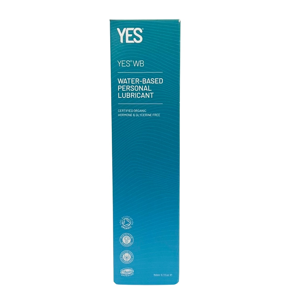 YES Organic Water Based Personal Lubricant-150ml Sensual Secret Boutique