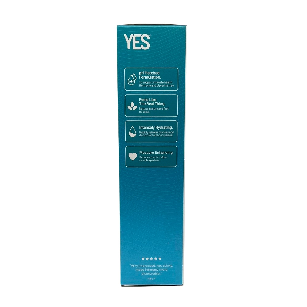 YES Organic Water Based Personal Lubricant-150ml Sensual Secret Boutique