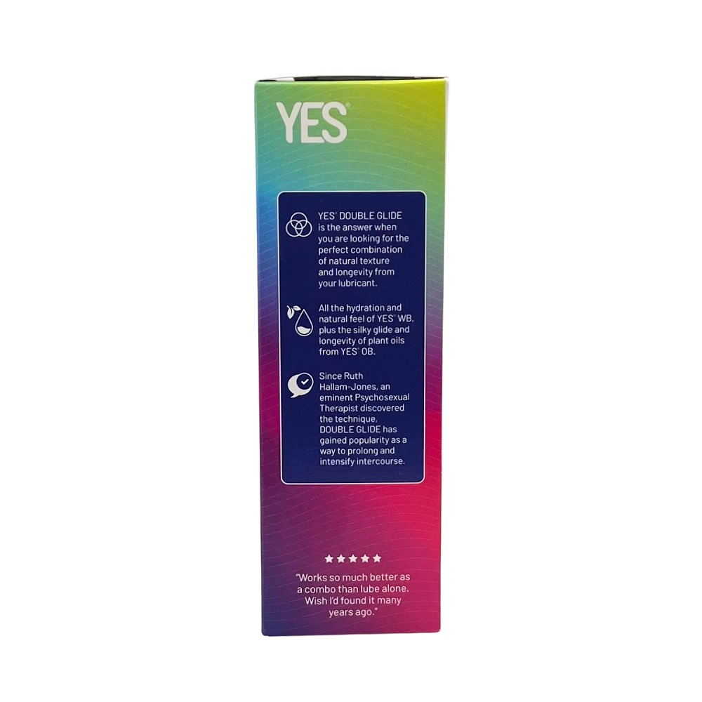 YES Double Glide Natural Lubricant Combo Pack Sensual Secret Boutique