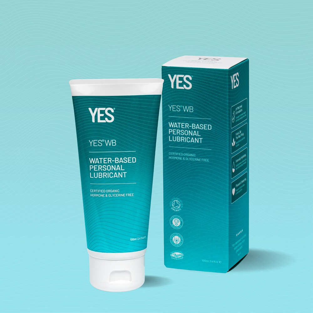 YES Organic Water Based Personal Lubricant-100ml Sensual Secret Boutique