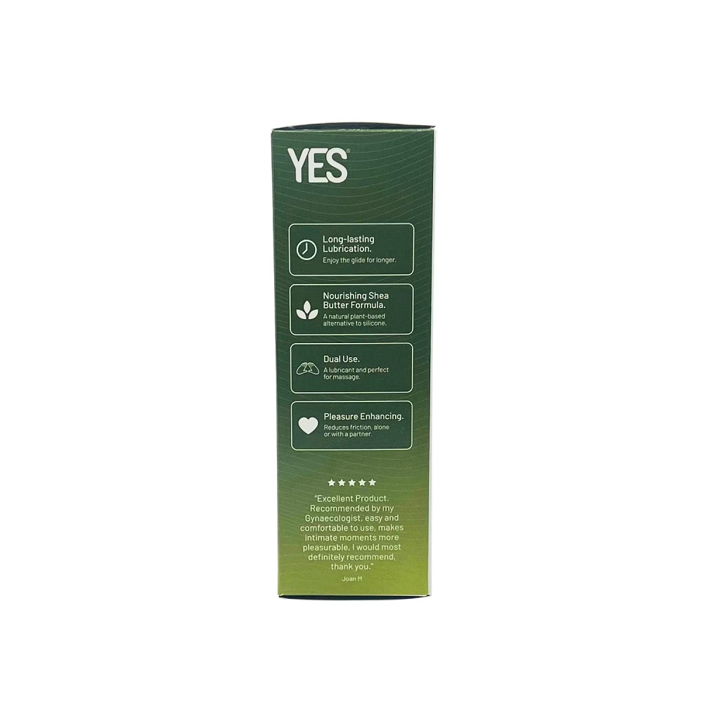 YES Natural Plant-Oil Based Personal Lubricant-80ml Sensual Secret Boutique