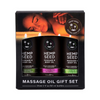 Earthly Body Massage Oil Gift Set Box Sensual Secret Boutique