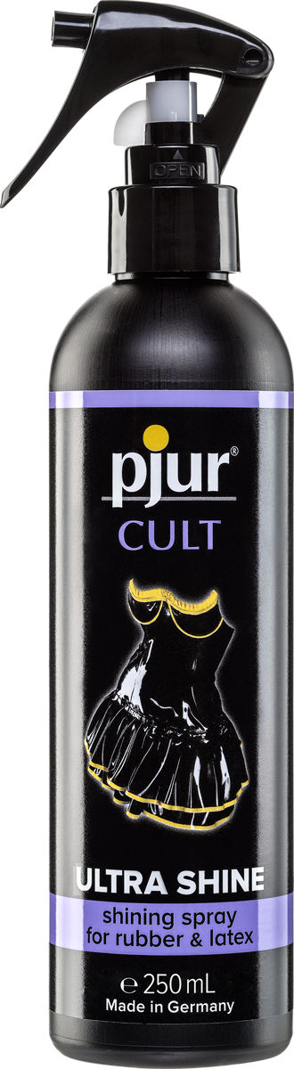 Pjur Cult Ultra Shine Spray for Rubber and Latex Transparent 250ml Sensual Secret Boutique