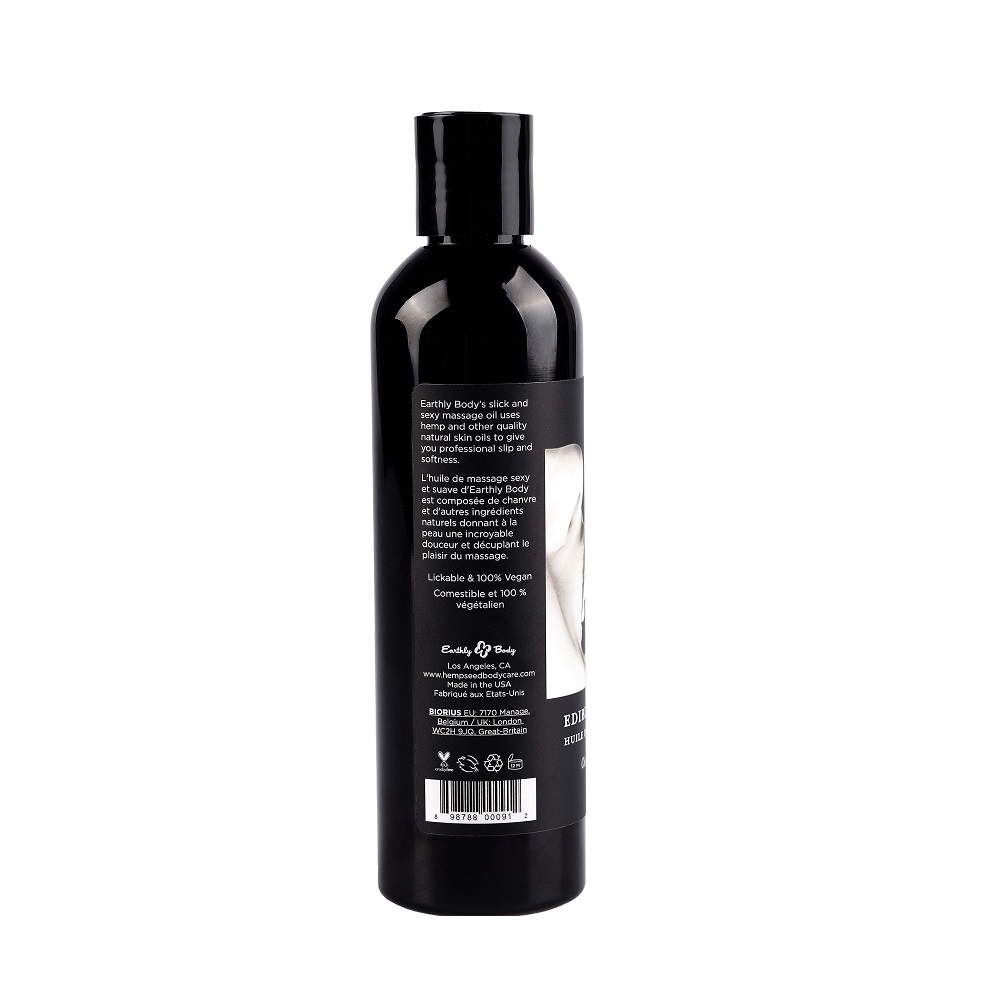 Earthly Body Edible Massage Oil - Cherry Sensual Secret Boutique